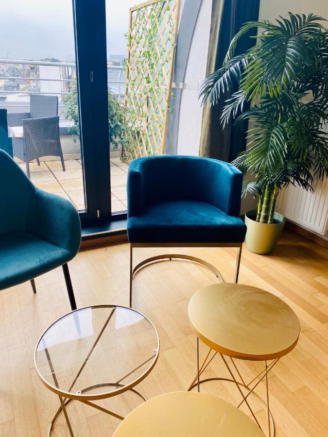 The Luxury Green Penthouse In City Center With Terrace And Free Parking Λουξεμβούργο Εξωτερικό φωτογραφία
